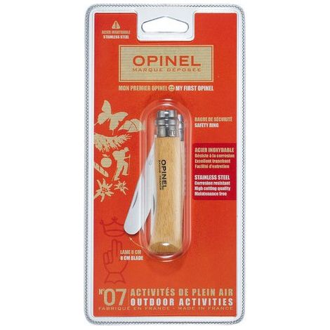 Opinel Blister N°7 Bout Rond - Opinel