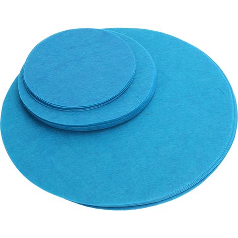 Ensemble de 24 protège-assiettes, vert lac - Anti-friction, empilables, séparateurs et protège-assiettes pour bols et casseroles