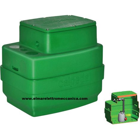 0,35 HP GEO230 GXRM9 Stazione Raccolta 230 l Sollevamento Drenaggio CALPEDA