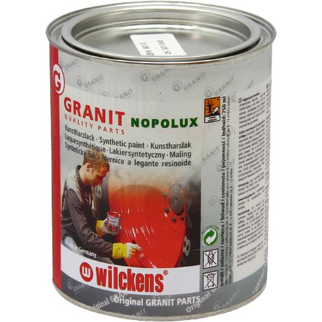 Vernice Fendt rosso Nopolux Wickens Granite, secchio da 10 litri