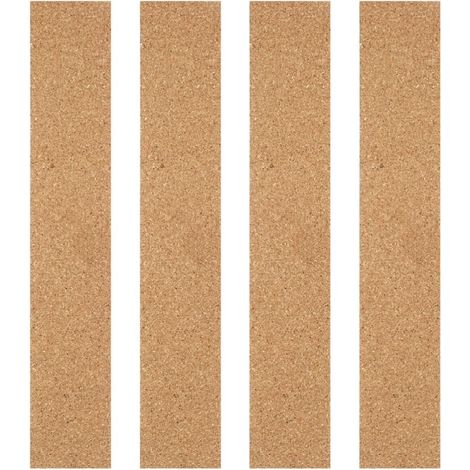 Lot de 4 bandes adhésives en liège pour décoration murale Noël, (1/5)
