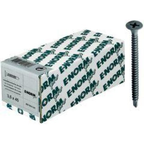 Pointe de perage pour vis cloison sche 3.5 x 55 TSD, HP E-NORMpro (1/2)