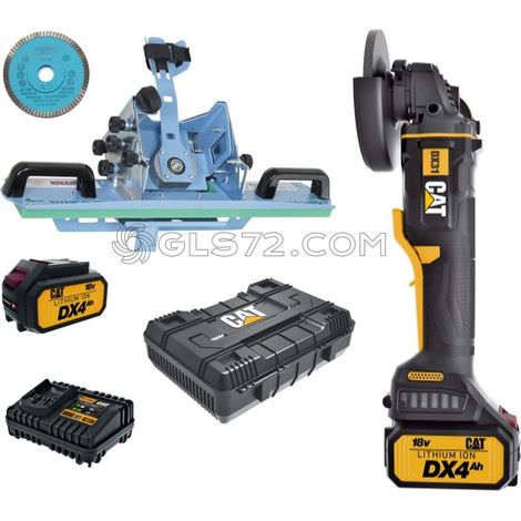 SIGMA JOLLY EDGE 37A3D + DISCO 75B + AMOLADORA ANGULAR A BATERÍA CAT DX31B (1/5)