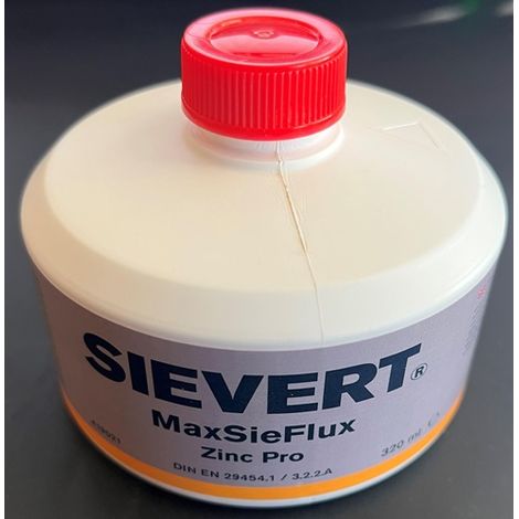 SIEVERT Lötwasser MaxSieFlux Zink Pro 320 ml für vorbewitterten Titanzink - 427301 (1/5)