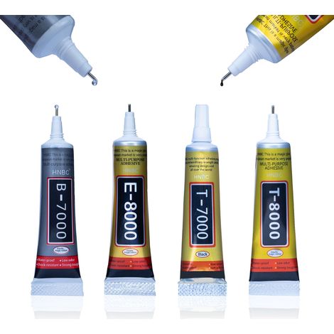 Rosfix 4x Universalkleber B-7000 110ml + T7000 + E8000 + T8000 (1/5)