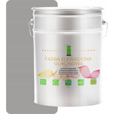 VERNICE PER FACCIATE AL SILICONE GRIGIO F264 TONALITÀ GRIGIO 10L (1/5)