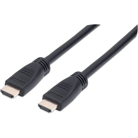 MANHATTAN HDMI-Kabel mit Ethernet-Kanal CL3-zertifiziert zur Wandinstallation HEC ARC 3D 4K60Hz Stec