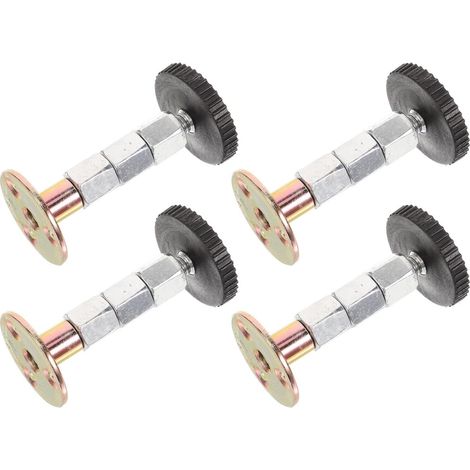 de lit réglables en acier inoxydable lot de 4 stabilisateurs (1/5)