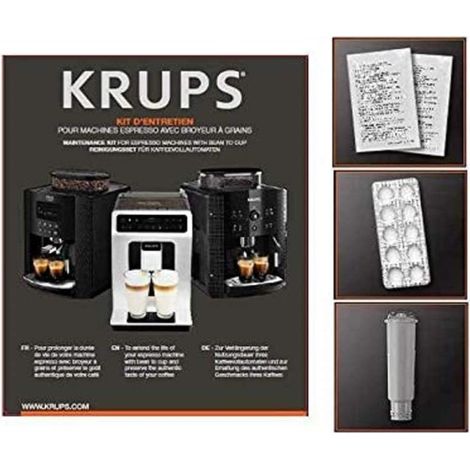 Kit di manutenzione - Macchina da caffe, Caffettiera - KRUPS - 3430113507790050262