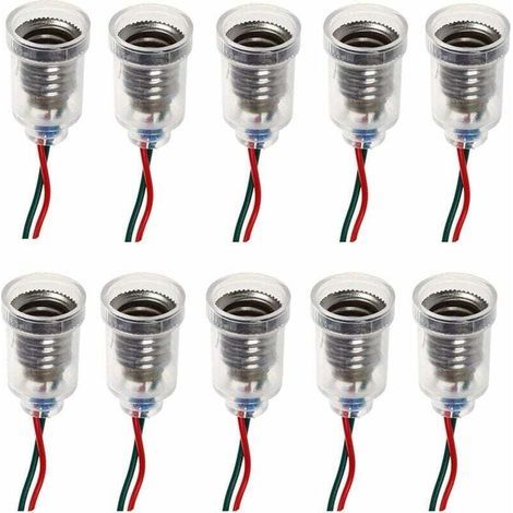 10er-Pack E27-LED-Lampen, warmweiß (6500 K), Standardgröße, 9 W (entspricht 60 W), nicht dimmbar, 220–240 V, für Zuhause, Restaurant und Café (1/5)