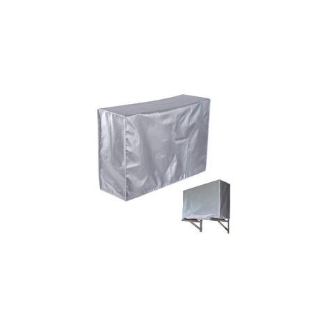 Housse Climatiseur Extérieur,Housse de Climatiseur Exterieur Impermeable Couverture Imperméable de Climatiseur de Couverture de Climatiseur Extérieur(1-1.5p: 80x30x57cm) (1/5)