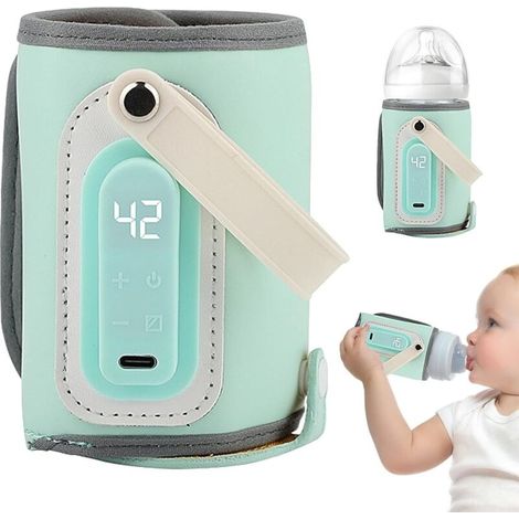 Baby Bottle Keep Warm Cover, USB Milk Warmer, Insulation Bottle Warmer Bag, Rapid Heating Sleeve, Travel & Driving Friendly, Indoor Use, & Portable, Single Unit, Easy To Use
