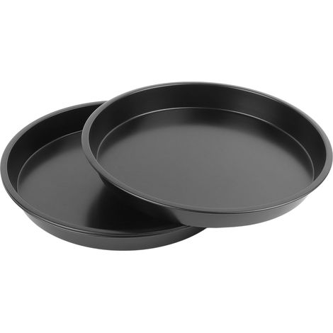 Lot de 3 moules à pizza antiadhésifs 25 cm pour cuisson multifonction (1/5)