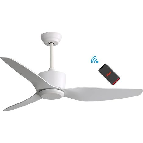 Bimar Ventilatore a Soffitto Wi-Fi di 132cm in Bianco per Comfort e Freschezza in Ambienti Interni (1/5)
