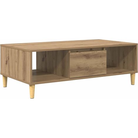 Maison Exclusive - Tavolino da salotto Rovere artigianale 102 x 55 x 35 cm