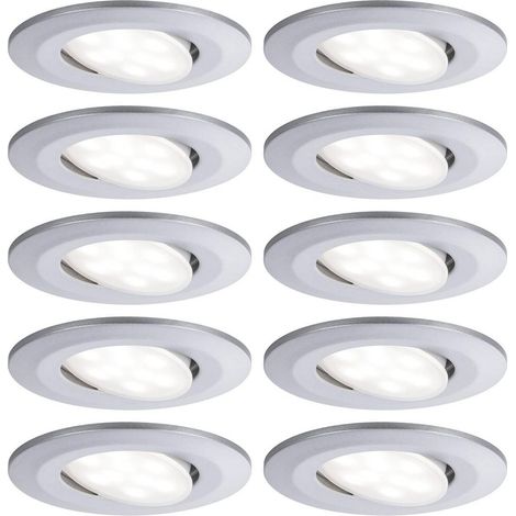 Paulmann Lampada a LED da incasso per bagno Kit da 10 60 W Cromo (opaco) (1/5)