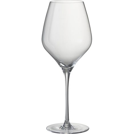 Bicchiere Vino Rosso Leti in vetro 10x10x25 cm Trasparente
