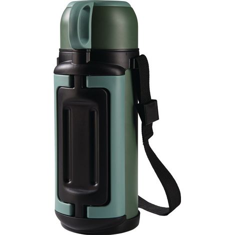 Caraffa sottovuoto capacità 1500 ml per 24 ore caldo/freddo con tracolla