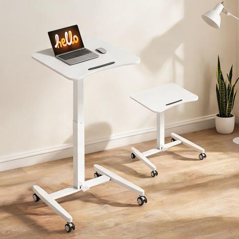 Bureau réglable de 75 à 114 cm 60,5 x 52 x 114 cm (1/5)