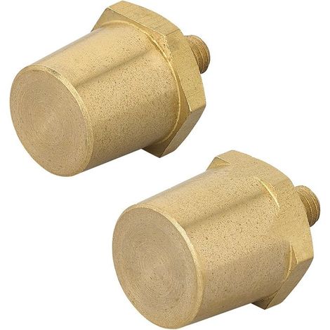 Jeu de bornes de batterie filetage en laiton m6 positif et negatif (1/5)