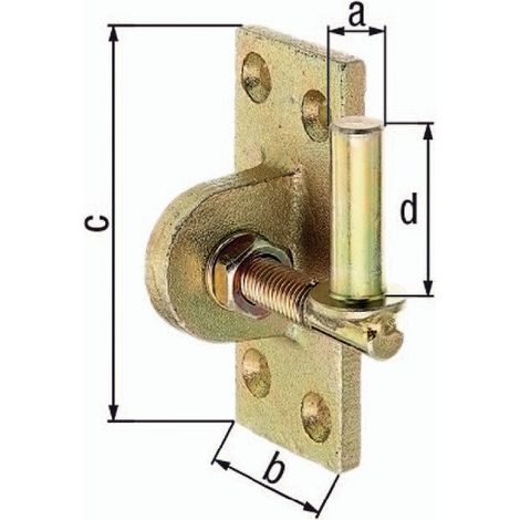 Abrazadera para dirección 13x45mm versión TZN ajustable 20mm GAH (Por 6)