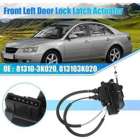 Part number 813103K020 applies to the front left door lock actuator of the 2006-2007 Hyundai Sonata. (1/5)