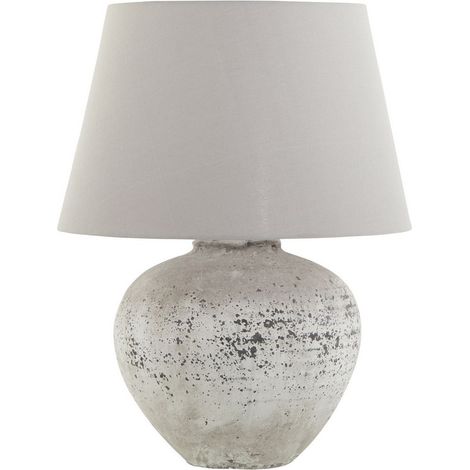 Regola Large Stone Ceramic Lamp - Ceramic - L49 x W49 x H64 cm