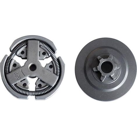 Kit embrayage, cloche compatible avec tronçonneuse style Komatsu 3800, pour 4100, adapté à 3800