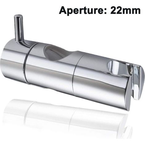 Support de douche à main universel, support de douche support de douche réglable, support de douche rotatif 360 °, support de douche pour toboggan (19/22 / 25mm) (1/5)