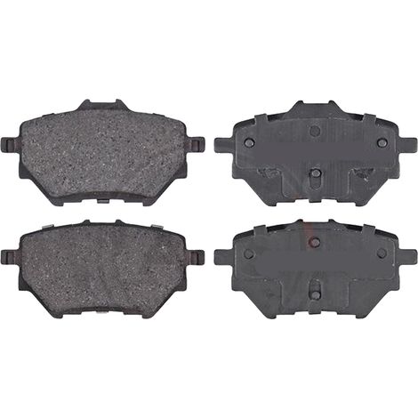 KIT PASTIGLIE FRENO POSTERIORI compatibile con PEUGEOT RIFTER / PASTIGLIE FRENANTI AUTO OEM P 61 122  P 59 098, / SOSTITUZIONE DIRETTA / BASSA POLVERE / SILENZIOSO