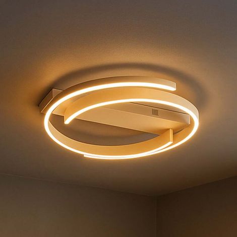 [NEUWERTIG] B-Ware FISCHER & HONSEL Deckenlampe CIRCLY LED Leuchte dimmbar creme Ø56cm (1/2)