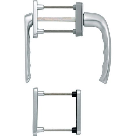 Balkongarnitur NY 099KH/961N/U10/… Alu.F1 63-73mm 4-KT.7mm HOPPE (1/5)