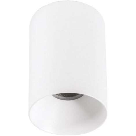 Plafoniera moderna gea led gpl400 led alluminio bianco