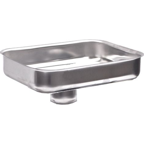 1PZ IMBUTO PIATTO IN ACCIAIO INOX PER TRITACARNE ELETTRICO