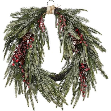 Mica Decorations Couronne Vert H13xl50xL61cm (1/5)