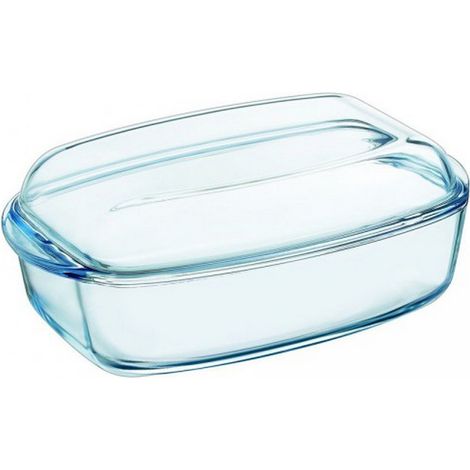 Pyrex 466A000/6343 teglia da forno Rettangolare Vetro Pirofila casseruola (1/2)