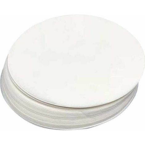 Papier sulfurisé Papier à pâtisserie Rond Papier parchemin de Cuisson antiadhésif pour Les casseroles, Grill, Vapeur,30CM 100PCS (1/5)