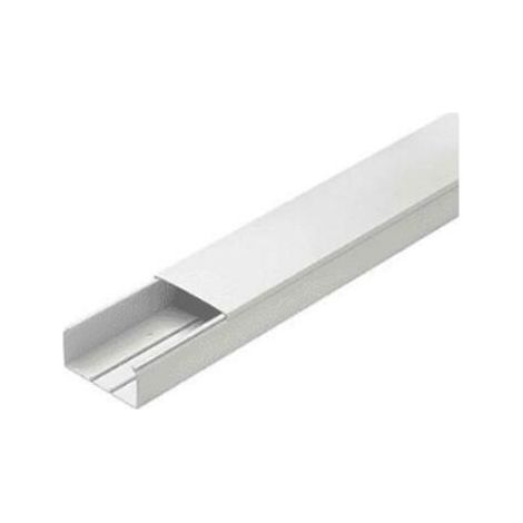 Minicanale copertura frontale 30x30 bianco 1 scompartoECLECMC3030B