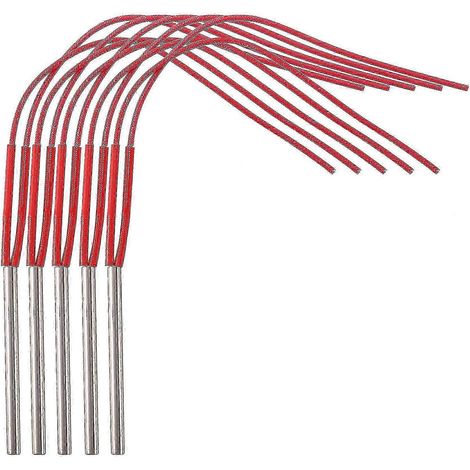 résistances cylindriques en acier inoxydable 220 V, éléments chauffants tubulaires de 6 mm 2025 (1/5)