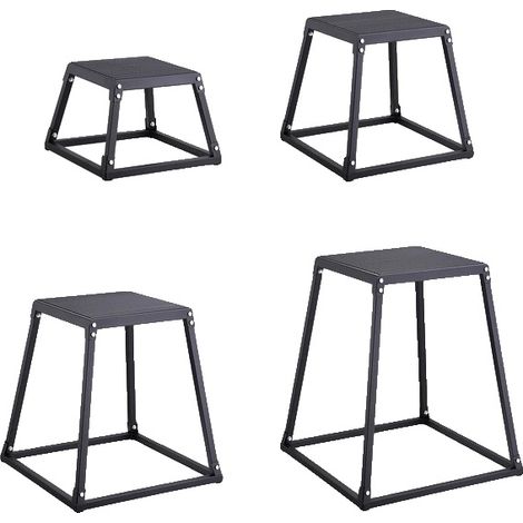 Coffres de saut pliométriques, plusieurs tailles disponibles, adaptés à l'entraînement à domicile (1/2)