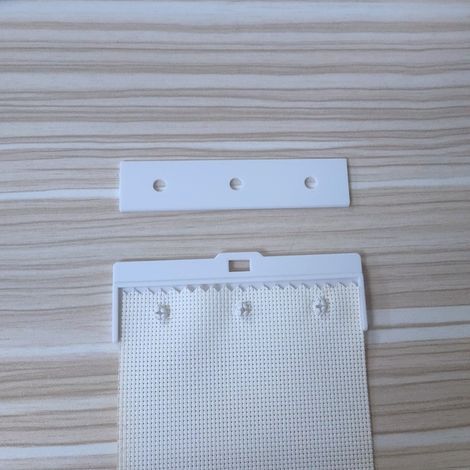 plinthe pour stores verticaux, feuille de caoutchouc, feuille de support, plinthe métallique sans joint, accessoires pour stores vénitiens verticaux (1/5)