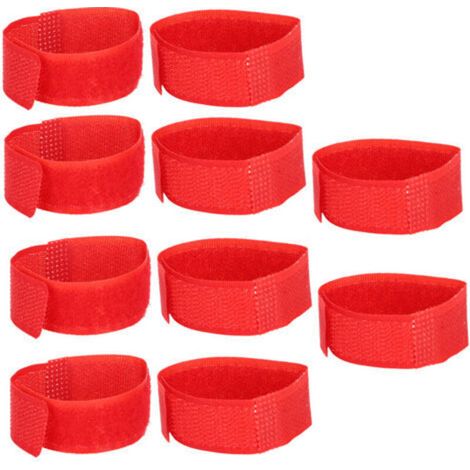 Lot de 10 Colliers de Poulet Anti-Bruit en Nylon Doux avec Crochet Réglable sans Corbeau avec Boucle Rotative pour Empêcher Les Coqs de Chanter (régulier) (1/5)