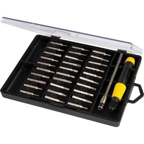 Juego de destornilladores de precisión de 32 piezas + extensión