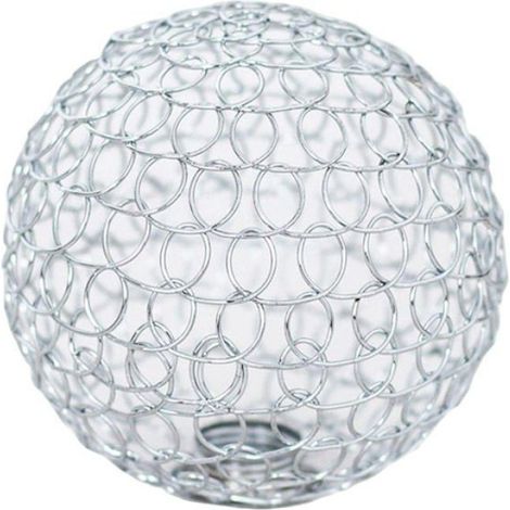 Abat-jour globe classique pour plafonnier, lustre creux, suspension en métal pour table,salle,lampadaire, lampe suspendue (10 cm) (1/5)