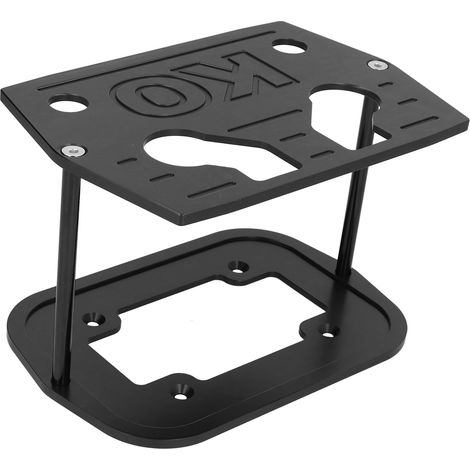 Support de fixation de batterie pour batteries Optima 34/78, pour voiture, camion, bateau et VTT, noir (1/5)