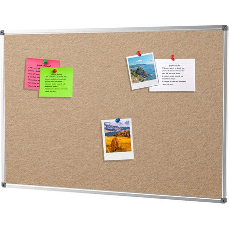Pinnwand aus Filz - 60x90 cm - Taupe (1/5)