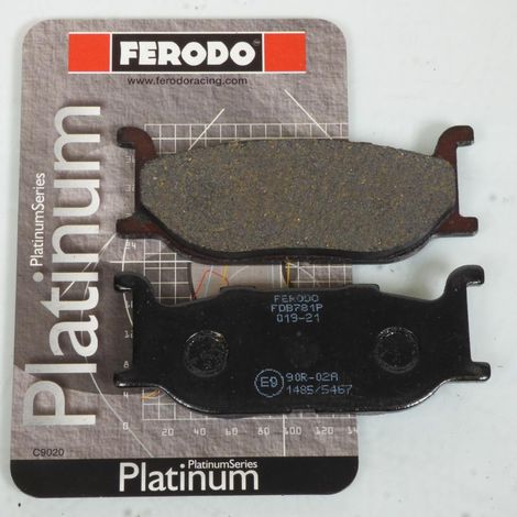 Plaquette de frein Ferodo pour Scooter Yamaha 500 T-Max 2001 à (1/2)