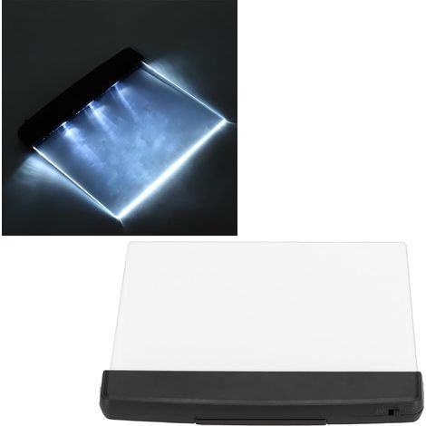 Tissting Panneau de lampes lecture LED, Lightwedge Book Light (1/5)