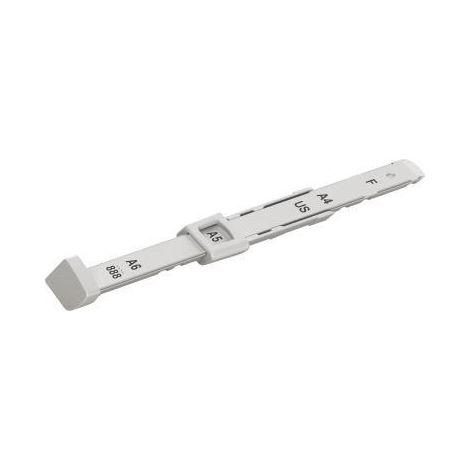 LEITZ Anschlagschiene Leitz NeXXt Leitz Locher 5058 5038 5005 5008 5138 Kunststoff hellgrau (1/2)