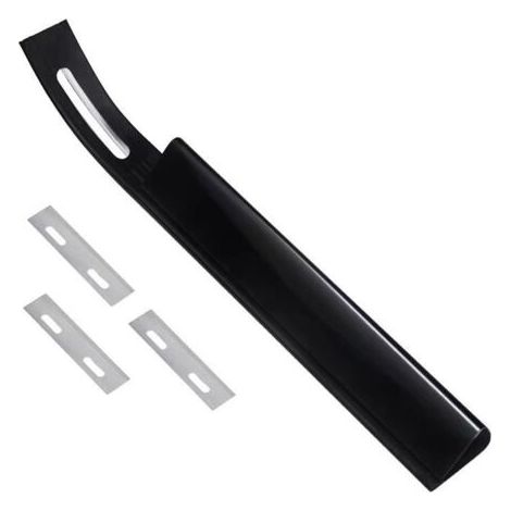 Couteau de Ski en Cuir avec 3 pièces Amovibles pour Accessoires Faits à la Main Couteau a parer Cuir chanfrein de sécurité en Cuir (1/5)